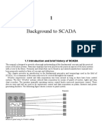 Background To SCADA: 1.1 Introduction and Brief History of SCADA