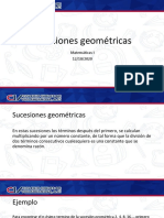 Sucesiones Geométricas