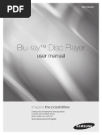 Blu-Ray Disc Player: User Manual