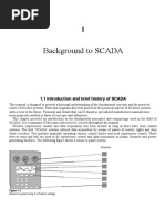 Background To SCADA: 1.1 Introduction and Brief History of SCADA