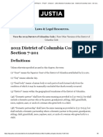 2012 District of Columbia Code Section 7-201: Definitions