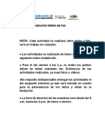 Planeacion de La Navidad de Niños de 3a 4 Años 7 Al 11 de Diciembre Del 2020