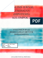 Klp.2 ANALISIS HIPOTESIS