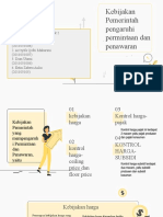 Kelompok 2 Kebijakan Pemerintah Pengaruhi Permintaan Dan Penawaran