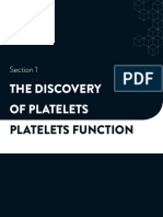 The Discovery of Platelets