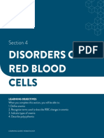 Disorders of Red Blood: Cells