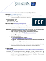 Remote Access - Students PDF