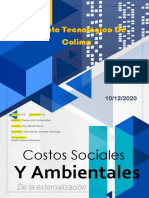 Costos Sociales y Ambientales de La Cosecha Del Cacao