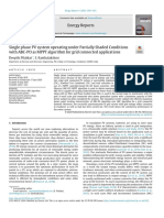 Single Phase PV System Operating Under Partially Shaded Conditions PDF