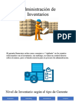 Administración de inventarios: técnicas y sistemas