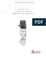 APV Membrane Valve Delta M4 Operating Manual PDF