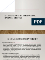 E-Commerce: Pasar Digital, Barang Digital