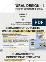 4 Properties of Concrete and Steel