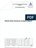 1-Steady State Hydraulic Analysis Report