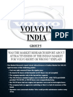 Volvo in India