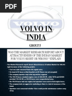 Volvo in India