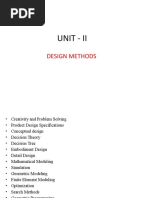 Unit - Ii: Design Methods