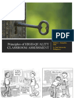 Principles of HIGH-QUALITY Classroom Assessment: Roldan C. Bangalan, DME St. Paul University Philippines