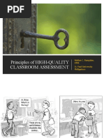 Principles of HIGH-QUALITY Classroom Assessment: Roldan C. Bangalan, DME St. Paul University Philippines