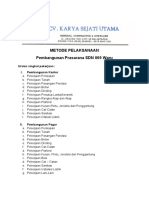 Metode Pelaksanaan KSU-SDN 009 WARU