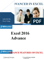 Advanced in Excel: Ms-Excel Boot Camp Fuel Your Future