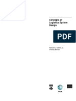 Concepts of Logistics System Design: Richard C. Owens, Jr. Timothy Warner