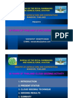 50 Years of Thailand Cloud Seeding Activity