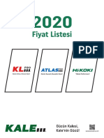 Kale Hitachi 2020 Fiyat Listesi