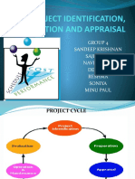 PROJECT IDENTIFICATION, PREPARATION AND APPRAISAL