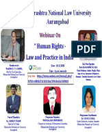 Webinar On Human Rights PDF