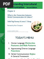 Chapter 6 - What Is The Connection Between Verbal Communication and Culture PDF