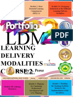 Learning Delivery Modalities Course 2 For Teachers: Xyla Joy A. Perez
