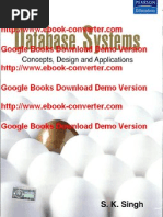 Download Database Systems- Concepts- Design and Applications By S K Singh by anon_252949 SN48774302 doc pdf