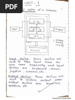 COMP Unit-1