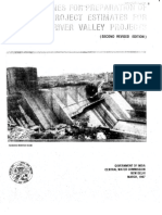 Guidelines For Preparation Project Estimatesfor River Valley Projects CWC PDF