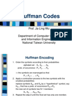 Data Compression Huffman Codes