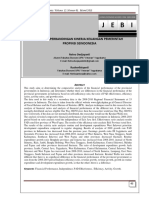 Analisis Perbandingan Kinerja Keuangan Pemerintah Propinsi Seindonesia