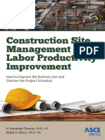 Construction Site Management and Labor Productivity PDF