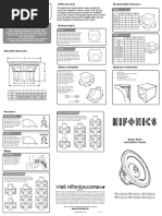 Hifonics Titan Subwoofers 10 12 15 Manual - 5