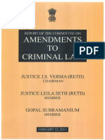 Js Verma Committe Report PDF