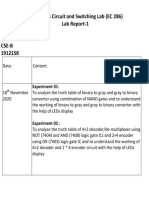 Electronics Circuit and Switching Lab (EC 286) Lab Report-1 Sourabh Shah Cse-B 1912158