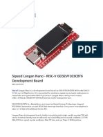 Sipeed Longan Nano - RISC-V GD32VF103CBT6 Development Board
