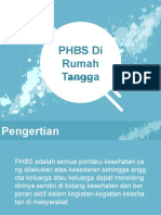 PHBS Rumah Tangga