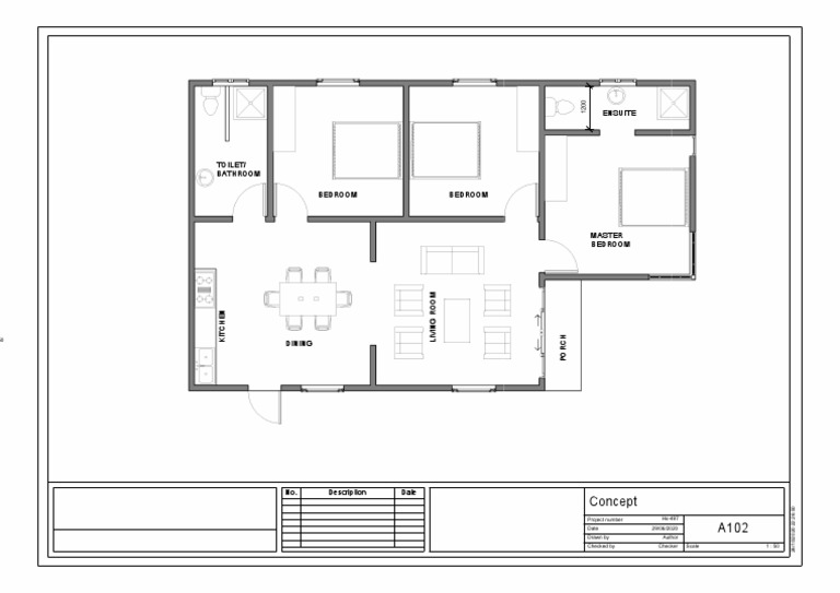 Floor Plan Layout with Rooms | PDF