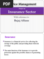 Service Management: Insurance Sector