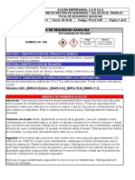 Ficha de Seguridad Gasolina