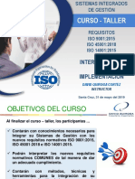 Curso SIG - Requisitos ISO 9001-45001-14001