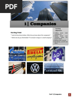 UNIT 1. Companies PDF