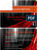 Pengacaraan Majlis & Taklimat