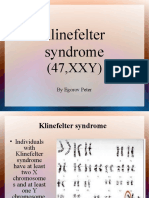 Klinefelter Syndrome: by Egorov Peter